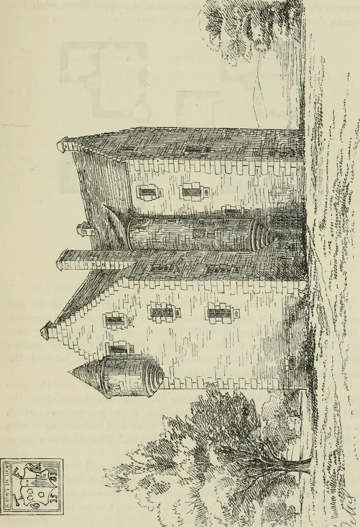An illustration from The castellated and domestic architecture of Scotland, from the twelfth to the eighteenth century, 1887, leaf 90