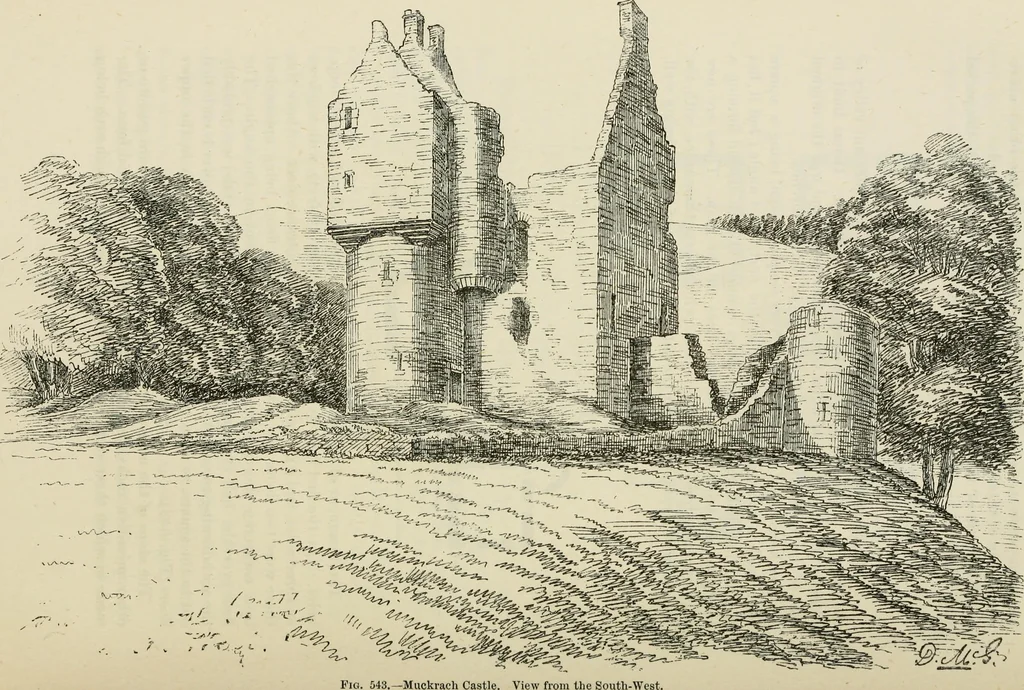 An illustration from The castellated and domestic architecture of Scotland, from the twelfth to the eighteenth century, 1887, leaf 93