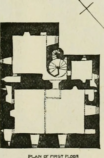 An illustration from The castellated and domestic architecture of Scotland, from the twelfth to the eighteenth century, 1887, leaf 94