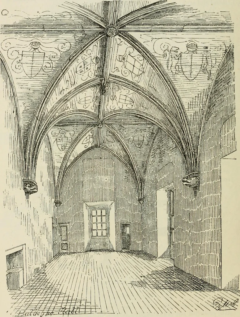 An illustration from The castellated and domestic architecture of Scotland, from the twelfth to the eighteenth century, 1887, leaf 95
