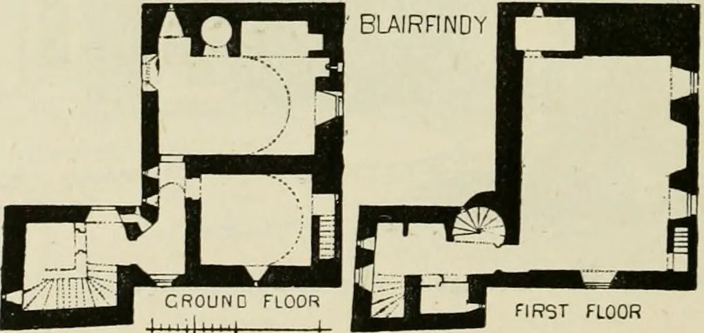 An illustration from The castellated and domestic architecture of Scotland, from the twelfth to the eighteenth century, 1887, leaf 97