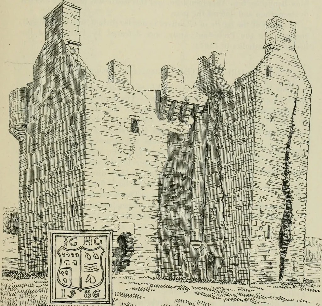 An illustration from The castellated and domestic architecture of Scotland, from the twelfth to the eighteenth century, 1887, leaf 98