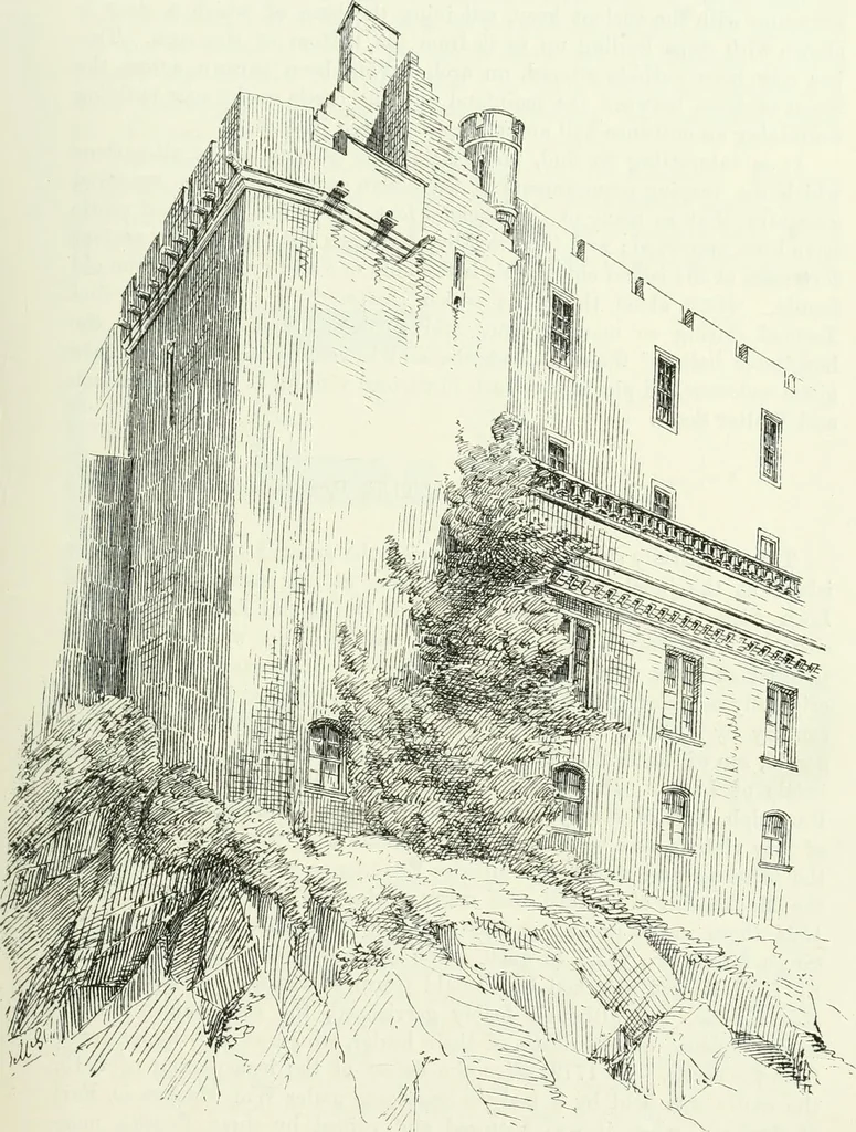 An illustration from The castellated and domestic architecture of Scotland, from the twelfth to the eighteenth century, 1887, leaf 104
