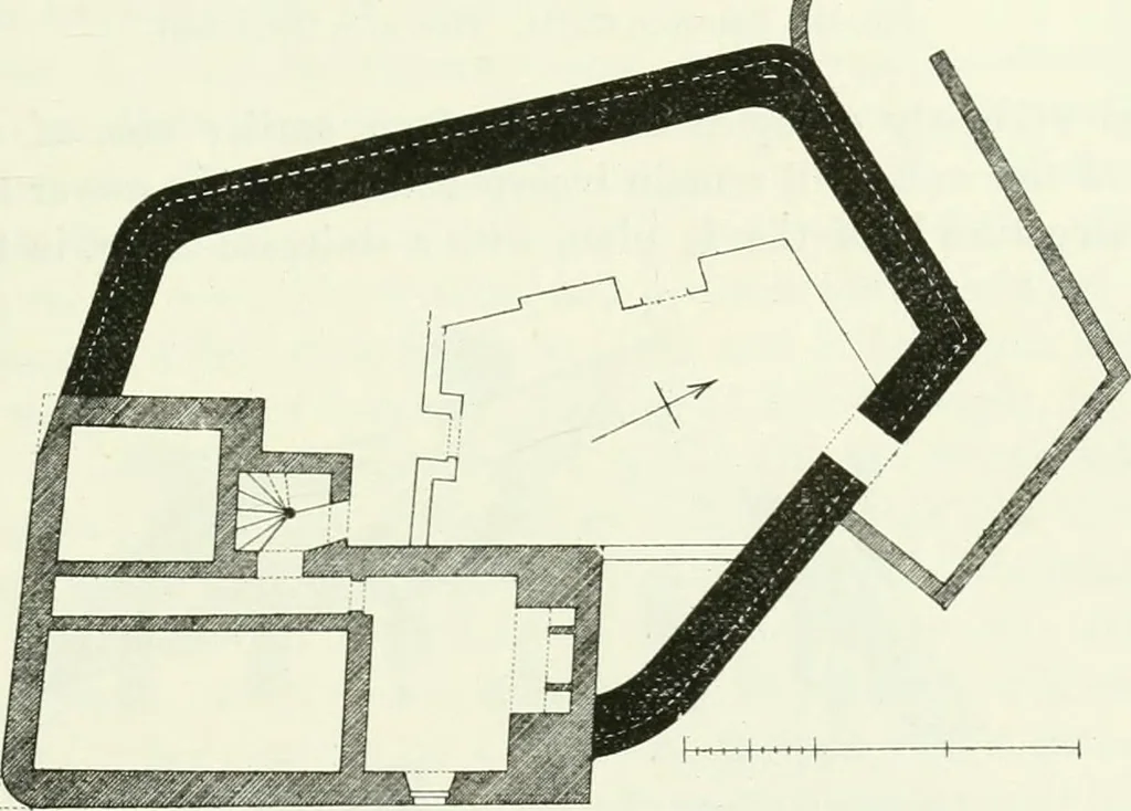 An illustration from The castellated and domestic architecture of Scotland, from the twelfth to the eighteenth century, 1887, leaf 108