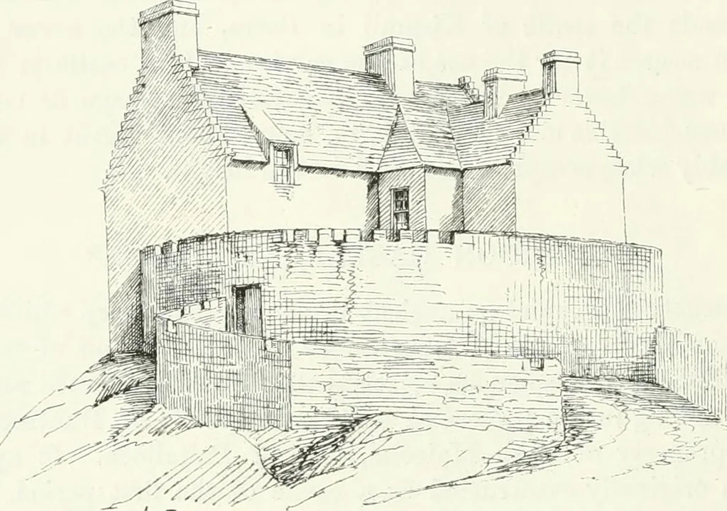 An illustration from The castellated and domestic architecture of Scotland, from the twelfth to the eighteenth century, 1887, leaf 109