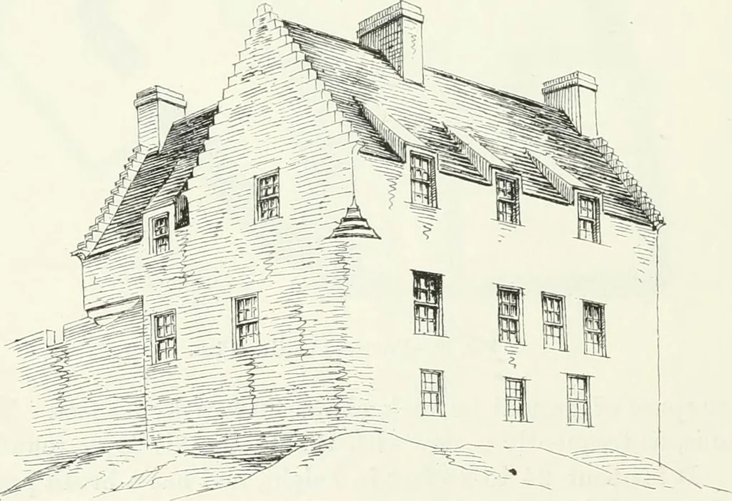An illustration from The castellated and domestic architecture of Scotland, from the twelfth to the eighteenth century, 1887, leaf 109