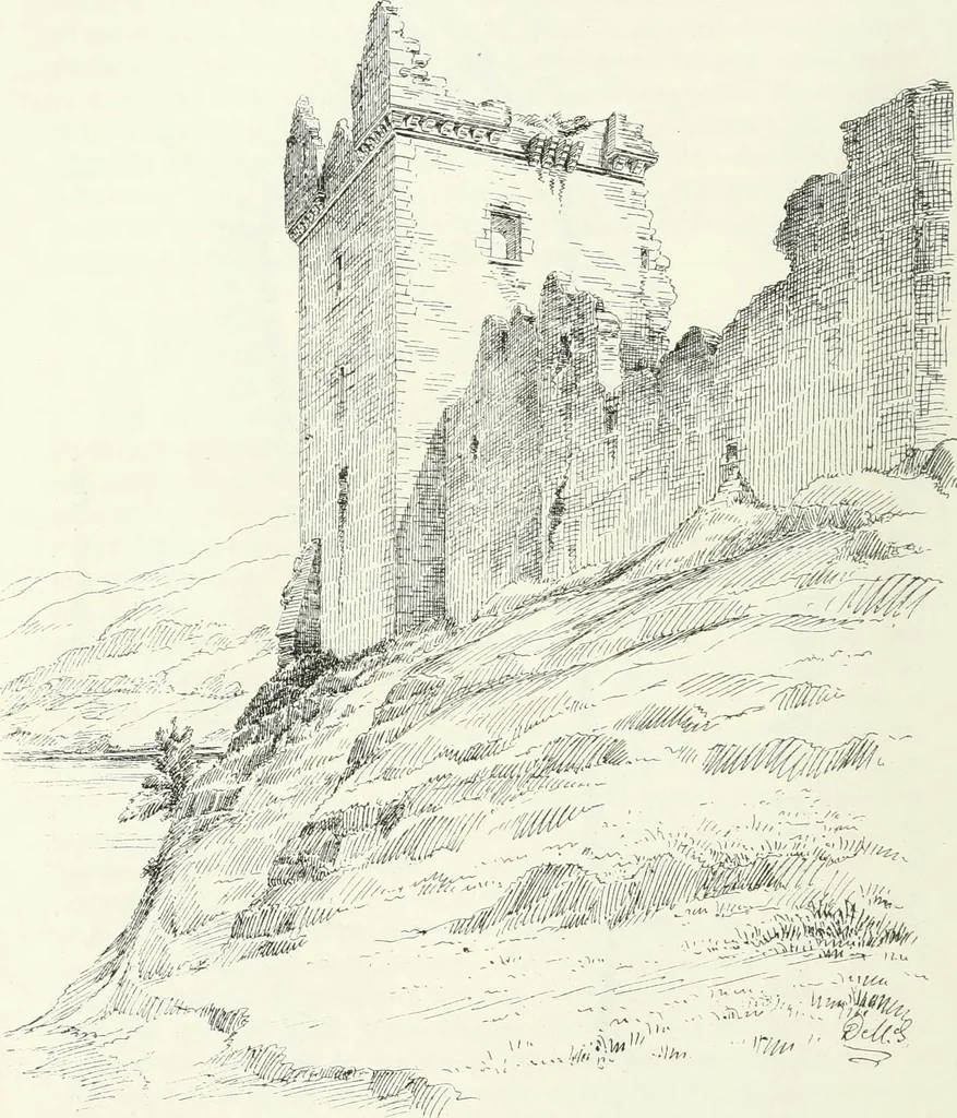 An illustration from The castellated and domestic architecture of Scotland, from the twelfth to the eighteenth century, 1887, leaf 115