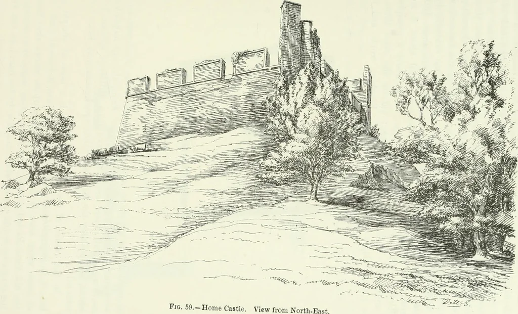 An illustration from The castellated and domestic architecture of Scotland, from the twelfth to the eighteenth century, 1887, leaf 130