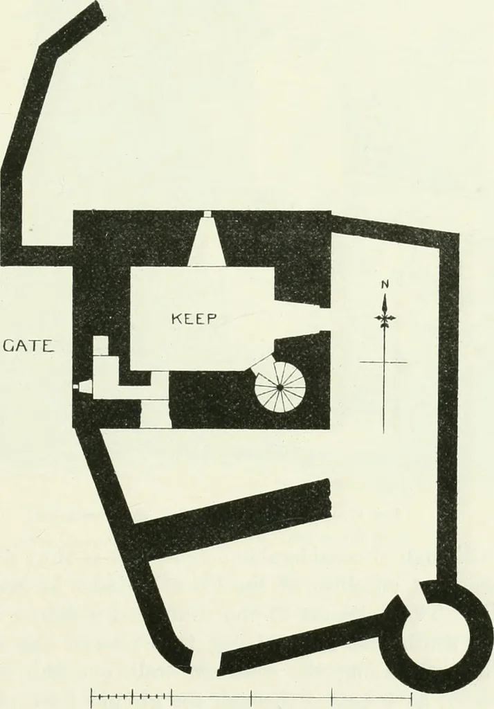 An illustration from The castellated and domestic architecture of Scotland, from the twelfth to the eighteenth century, 1887, leaf 140