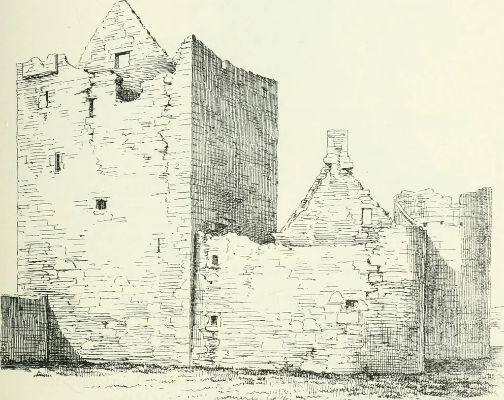 An illustration from The castellated and domestic architecture of Scotland, from the twelfth to the eighteenth century, 1887, leaf 142