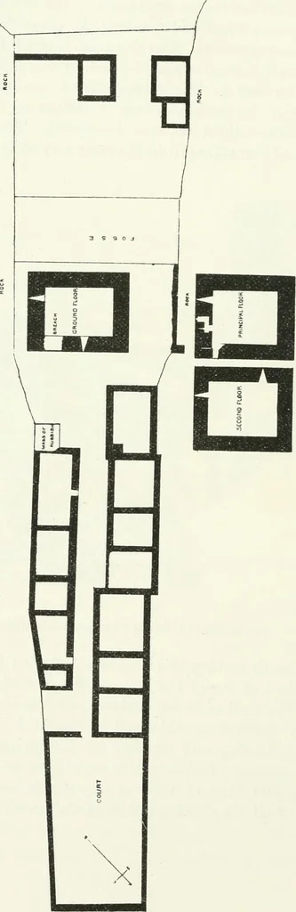 An illustration from The castellated and domestic architecture of Scotland, from the twelfth to the eighteenth century, 1887, leaf 159