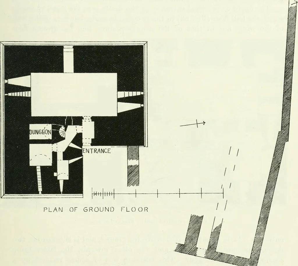 An illustration from The castellated and domestic architecture of Scotland, from the twelfth to the eighteenth century, 1887, leaf 162