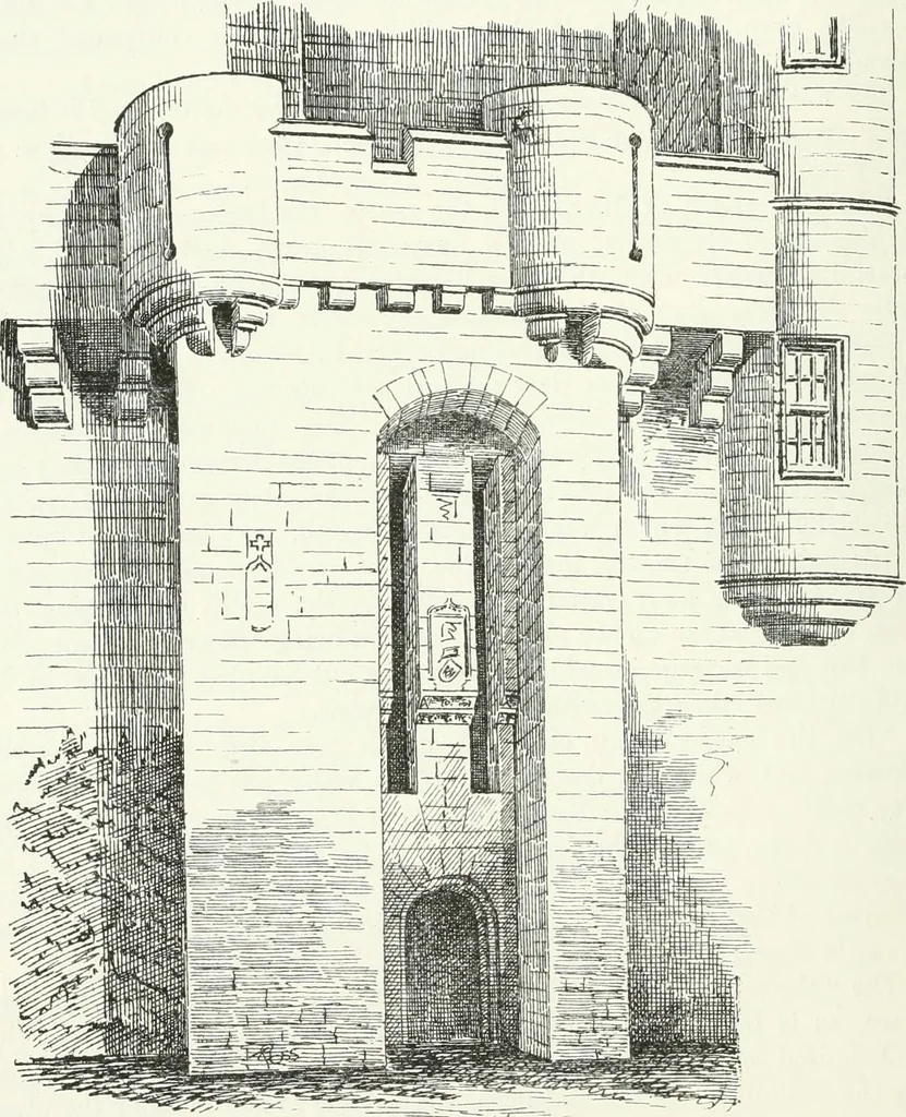 An illustration from The castellated and domestic architecture of Scotland, from the twelfth to the eighteenth century, 1887, leaf 167