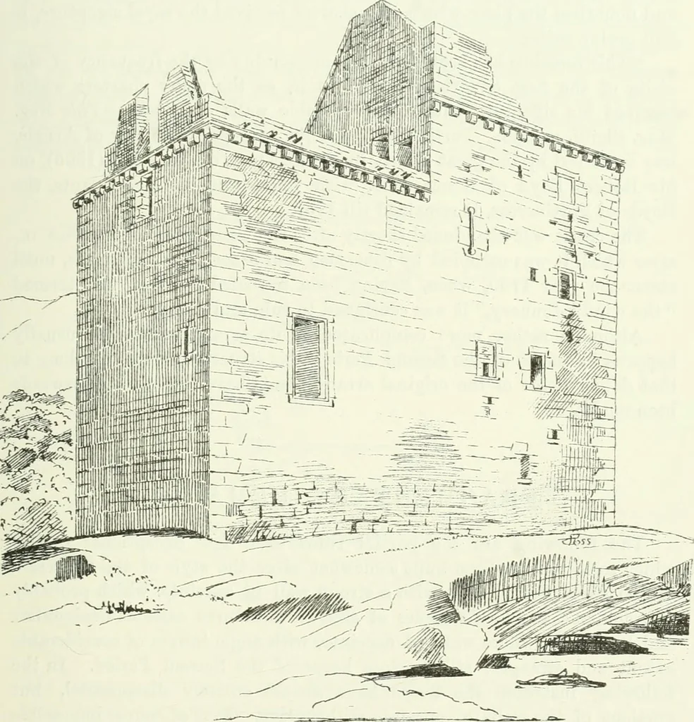 An illustration from The castellated and domestic architecture of Scotland, from the twelfth to the eighteenth century, 1887, leaf 178