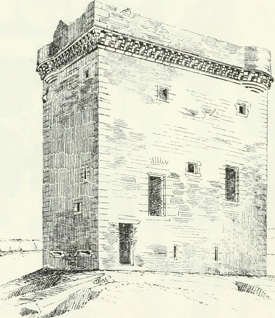 An illustration from The castellated and domestic architecture of Scotland, from the twelfth to the eighteenth century, 1887, leaf 201