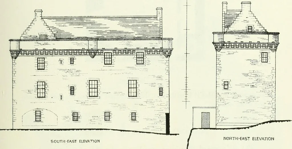 An illustration from The castellated and domestic architecture of Scotland, from the twelfth to the eighteenth century, 1887, leaf 224