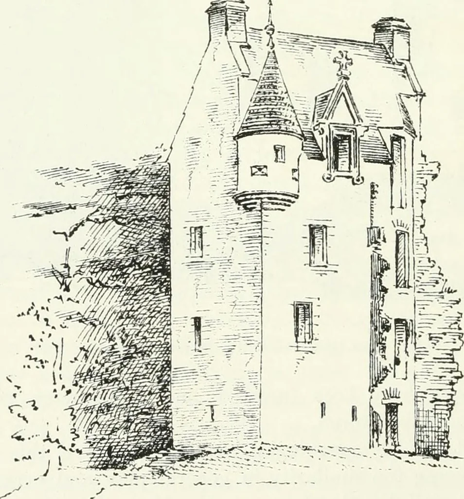 An illustration from The castellated and domestic architecture of Scotland, from the twelfth to the eighteenth century, 1887, leaf 227