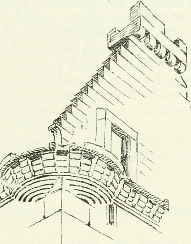 An illustration from The castellated and domestic architecture of Scotland, from the twelfth to the eighteenth century, 1887, leaf 242