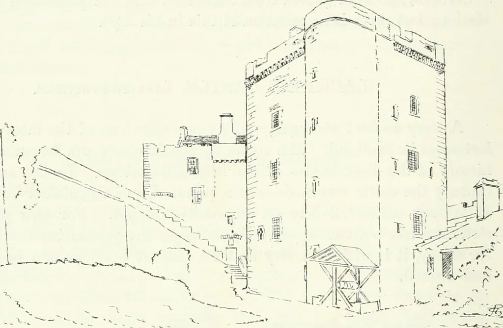 An illustration from The castellated and domestic architecture of Scotland, from the twelfth to the eighteenth century, 1887, leaf 249