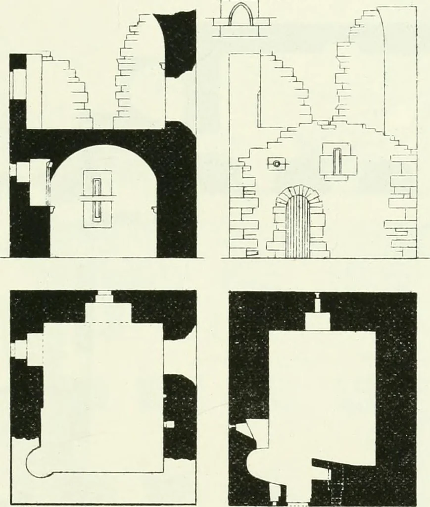 An illustration from The castellated and domestic architecture of Scotland, from the twelfth to the eighteenth century, 1887, leaf 250