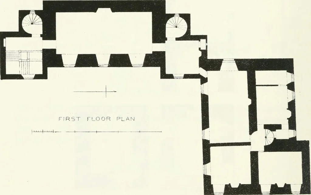 An illustration from The castellated and domestic architecture of Scotland, from the twelfth to the eighteenth century, 1887, leaf 251