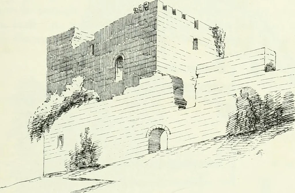 An illustration from The castellated and domestic architecture of Scotland, from the twelfth to the eighteenth century, 1887, leaf 258