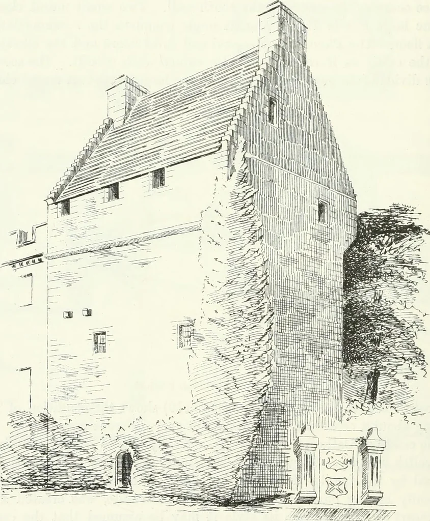 An illustration from The castellated and domestic architecture of Scotland, from the twelfth to the eighteenth century, 1887, leaf 259