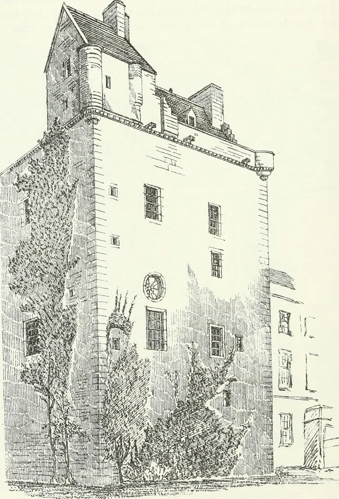 An illustration from The castellated and domestic architecture of Scotland, from the twelfth to the eighteenth century, 1887, leaf 283