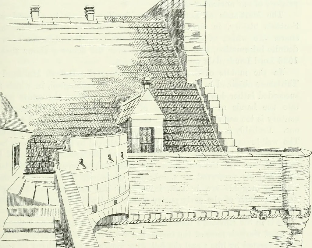 An illustration from The castellated and domestic architecture of Scotland, from the twelfth to the eighteenth century, 1887, leaf 284