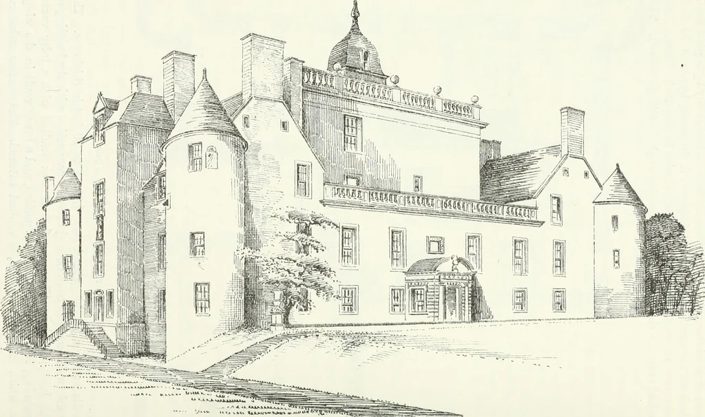 An illustration from The castellated and domestic architecture of Scotland, from the twelfth to the eighteenth century, 1887, leaf 293