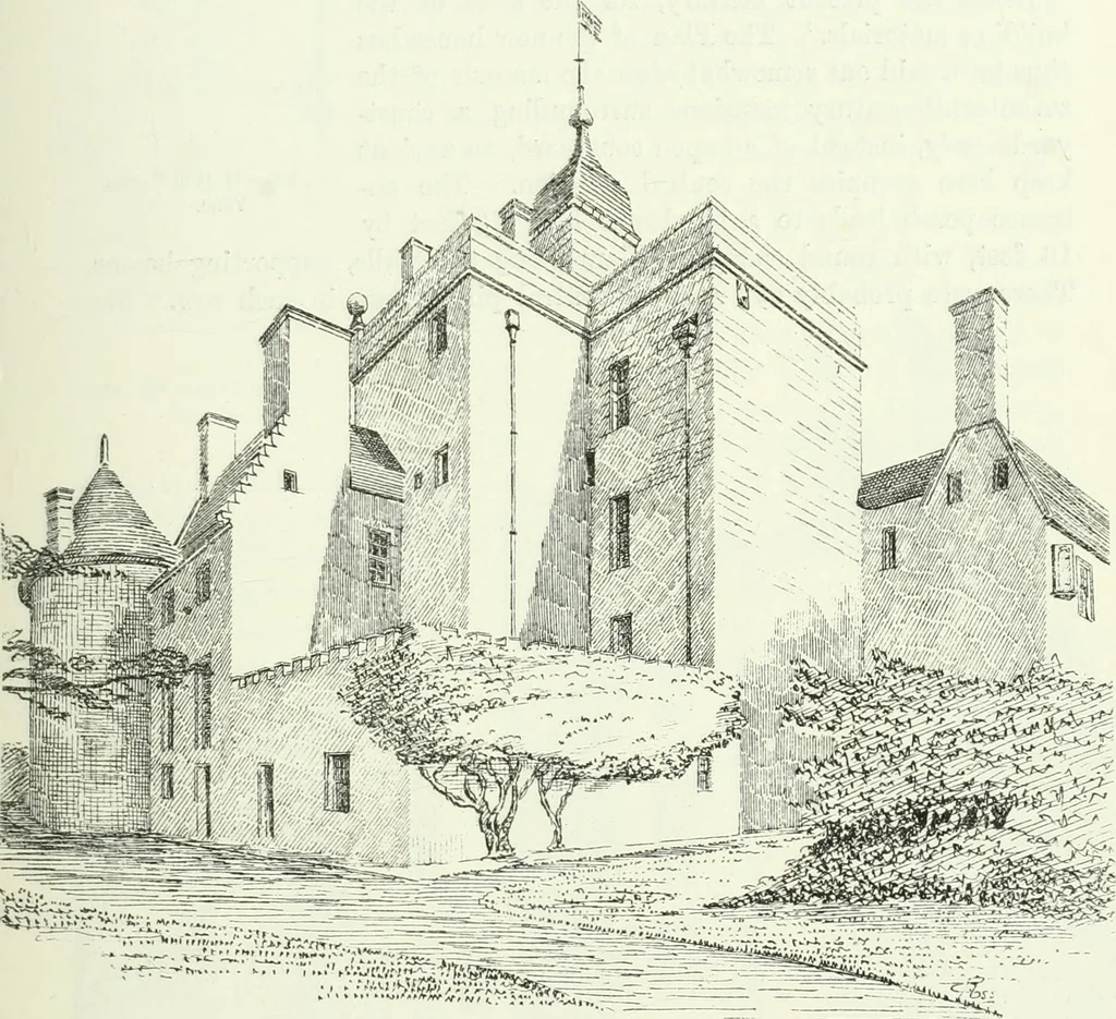 An illustration from The castellated and domestic architecture of Scotland, from the twelfth to the eighteenth century, 1887, leaf 294