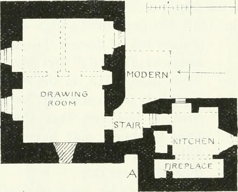 An illustration from The castellated and domestic architecture of Scotland, from the twelfth to the eighteenth century, 1887, leaf 299
