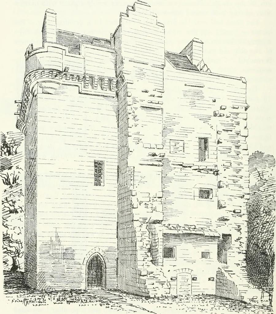 An illustration from The castellated and domestic architecture of Scotland, from the twelfth to the eighteenth century, 1887, leaf 307