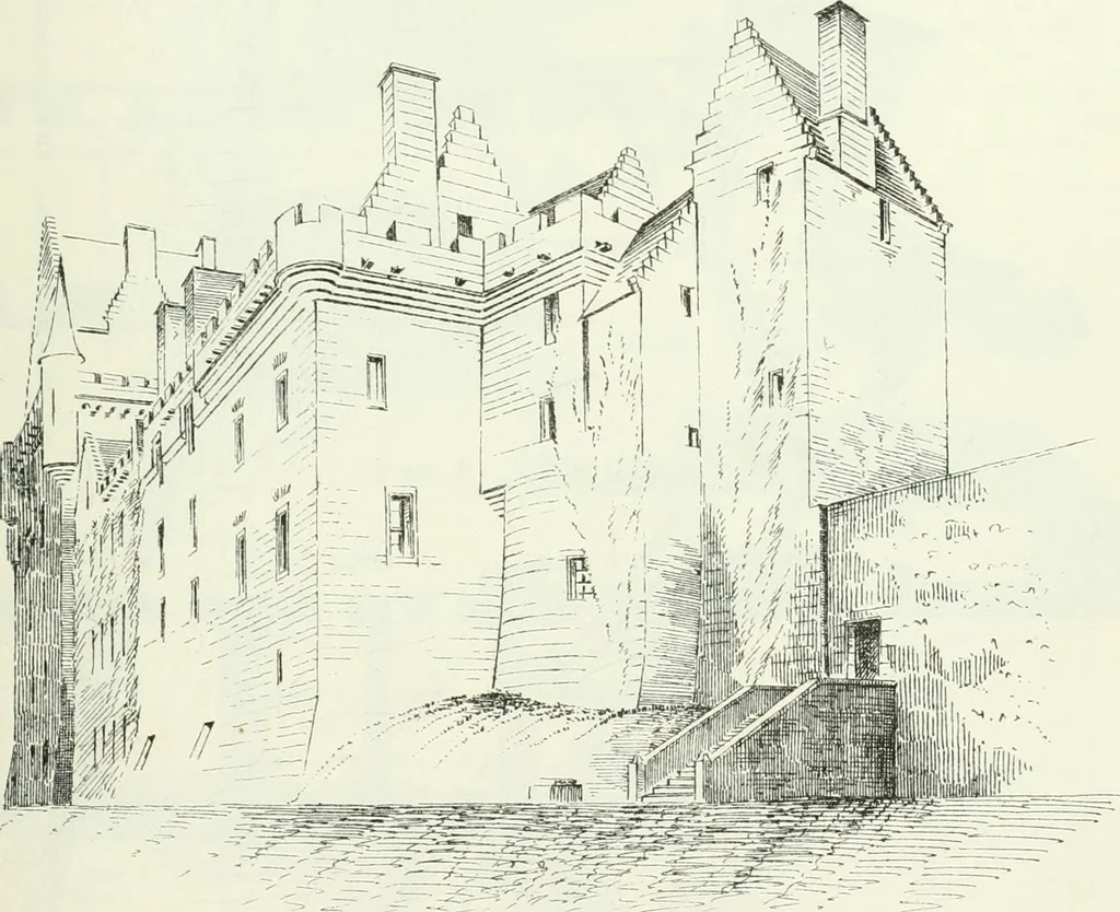 An illustration from The castellated and domestic architecture of Scotland, from the twelfth to the eighteenth century, 1887, leaf 308