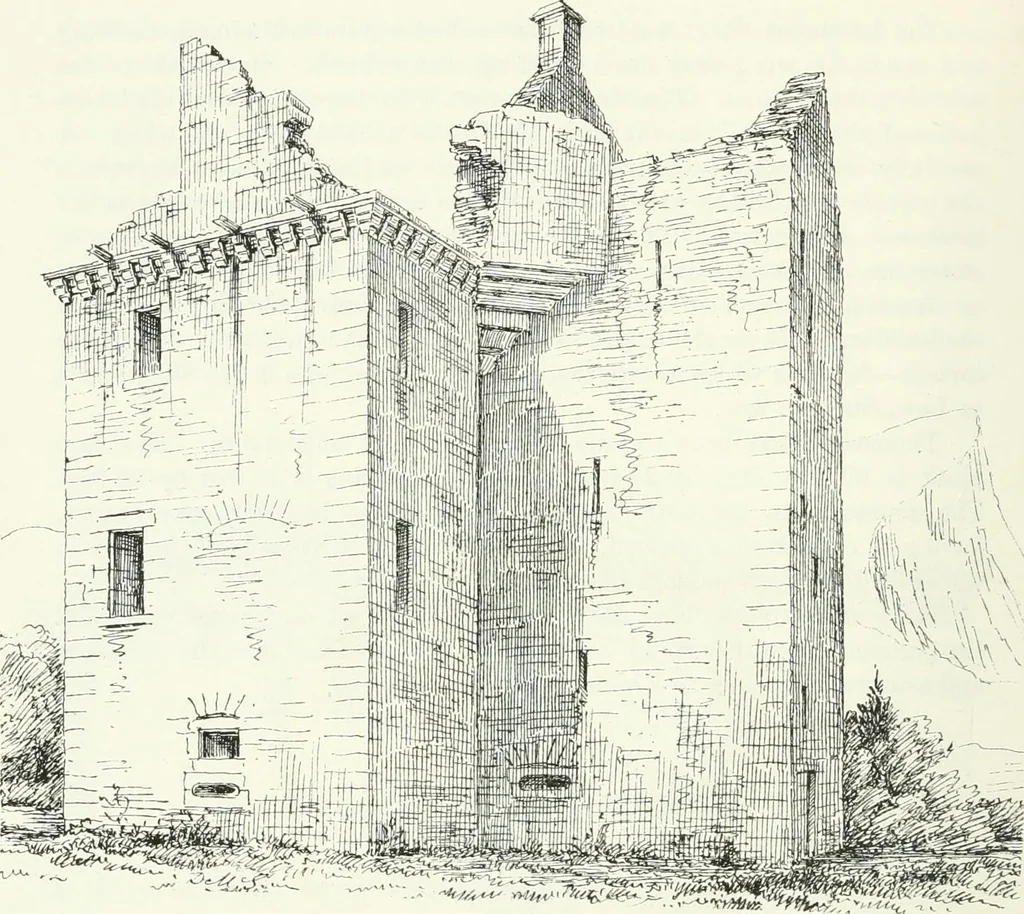 An illustration from The castellated and domestic architecture of Scotland, from the twelfth to the eighteenth century, 1887, leaf 315