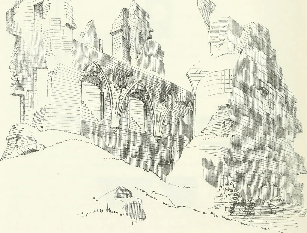 An illustration from The castellated and domestic architecture of Scotland, from the twelfth to the eighteenth century, 1887, leaf 321