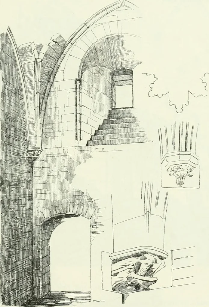 An illustration from The castellated and domestic architecture of Scotland, from the twelfth to the eighteenth century, 1887, leaf 322