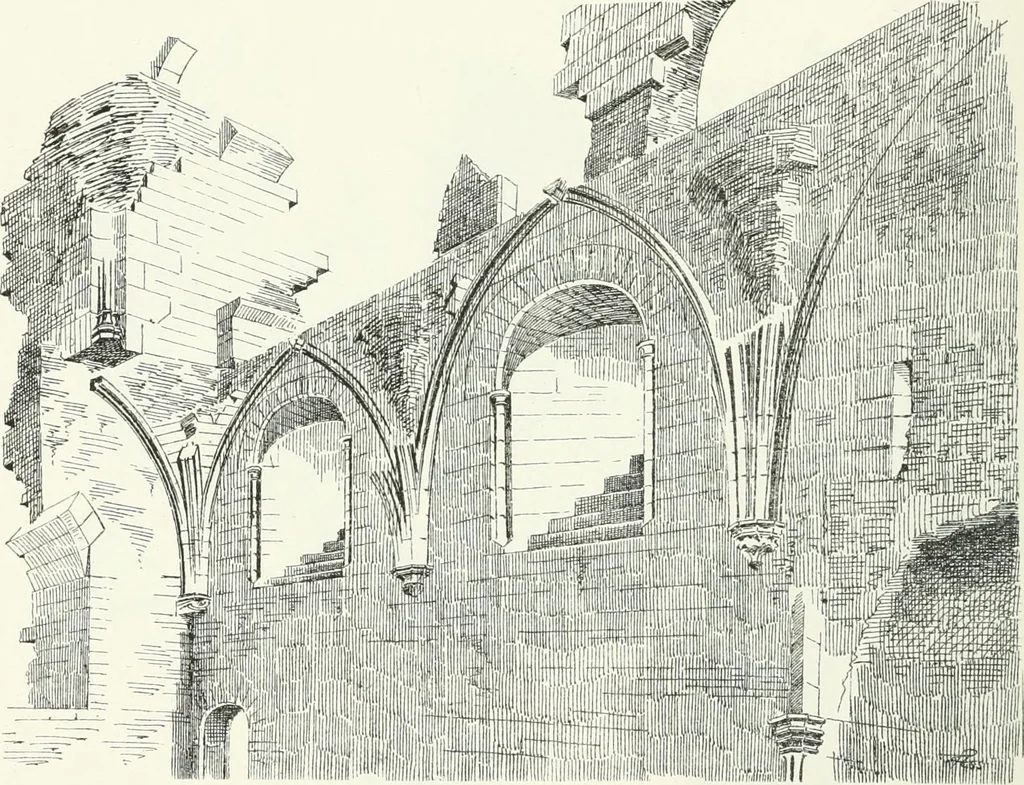 An illustration from The castellated and domestic architecture of Scotland, from the twelfth to the eighteenth century, 1887, leaf 323