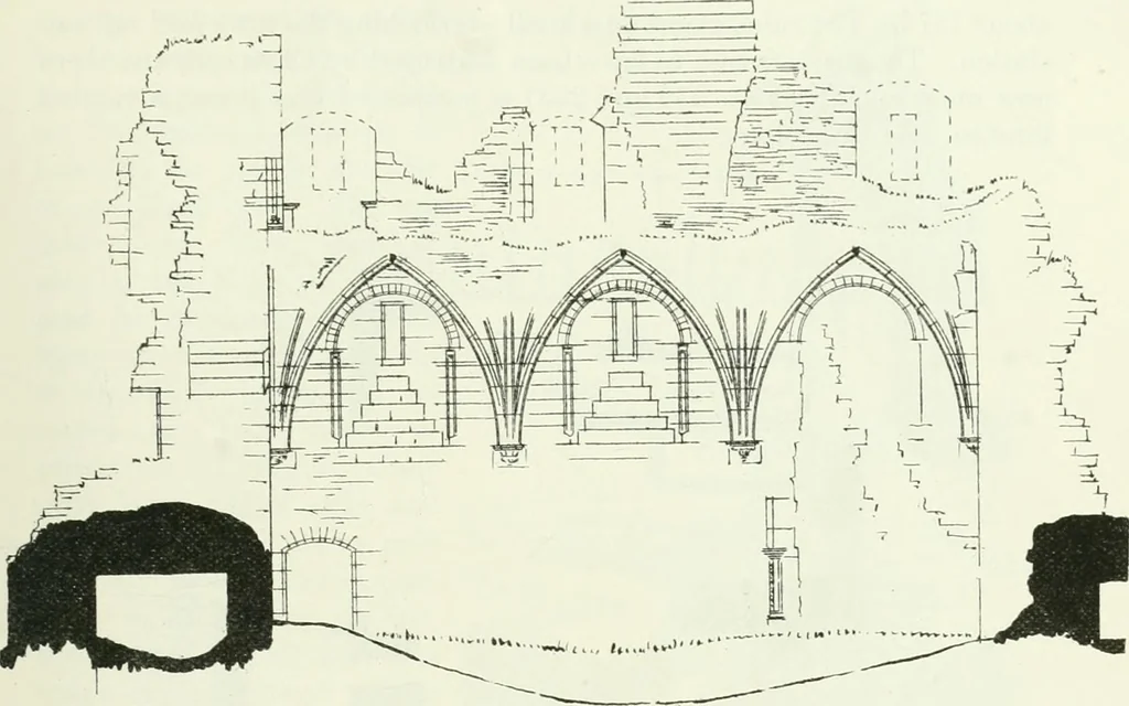 An illustration from The castellated and domestic architecture of Scotland, from the twelfth to the eighteenth century, 1887, leaf 324