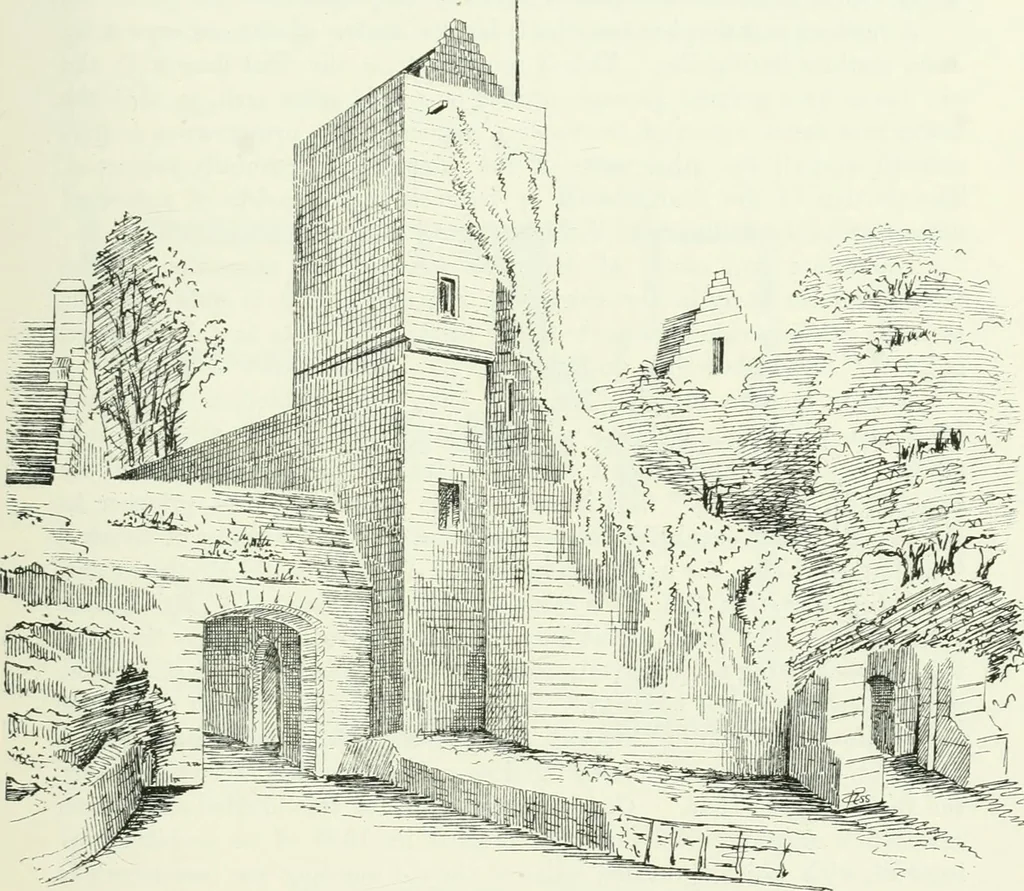 An illustration from The castellated and domestic architecture of Scotland, from the twelfth to the eighteenth century, 1887, leaf 334