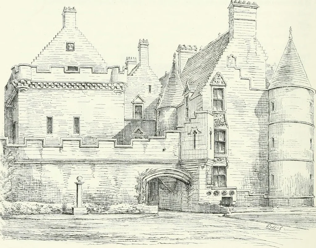 An illustration from The castellated and domestic architecture of Scotland, from the twelfth to the eighteenth century, 1887, leaf 337