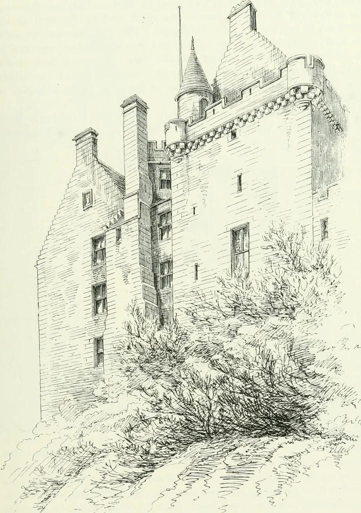 An illustration from The castellated and domestic architecture of Scotland, from the twelfth to the eighteenth century, 1887, leaf 338