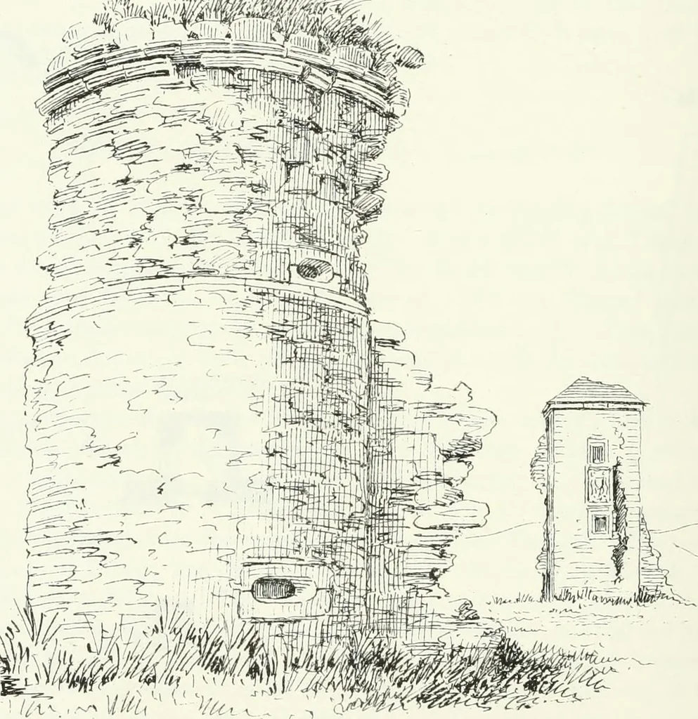 An illustration from The castellated and domestic architecture of Scotland, from the twelfth to the eighteenth century, 1887, leaf 345