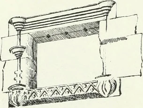 An illustration from The castellated and domestic architecture of Scotland, from the twelfth to the eighteenth century, 1887, leaf 351