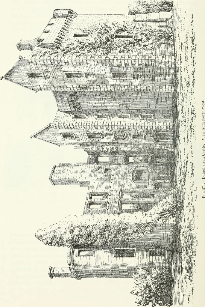 An illustration from The castellated and domestic architecture of Scotland, from the twelfth to the eighteenth century, 1887, leaf 371