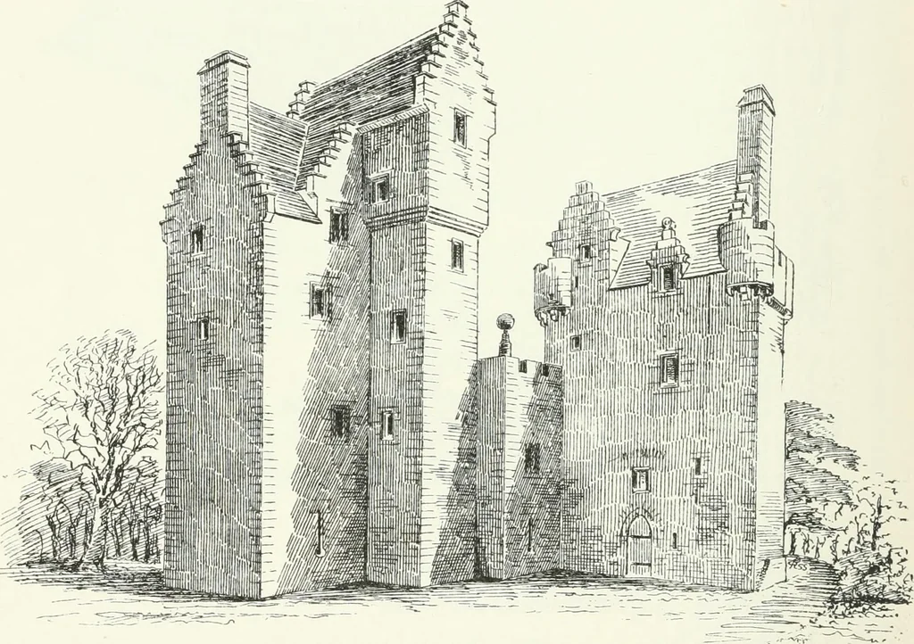 An illustration from The castellated and domestic architecture of Scotland, from the twelfth to the eighteenth century, 1887, leaf 373