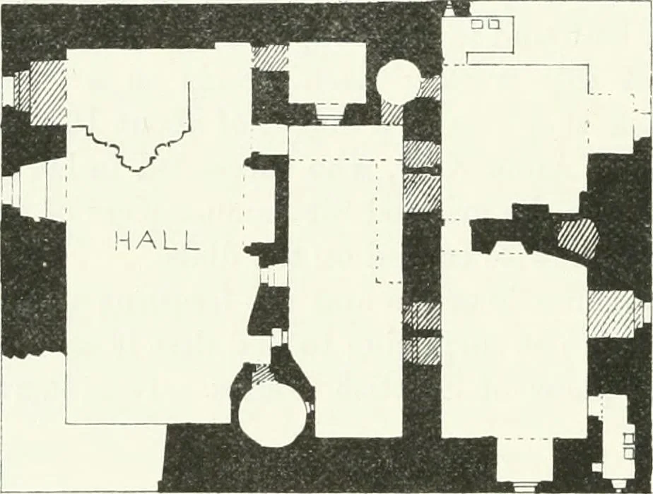 An illustration from The castellated and domestic architecture of Scotland, from the twelfth to the eighteenth century, 1887, leaf 381
