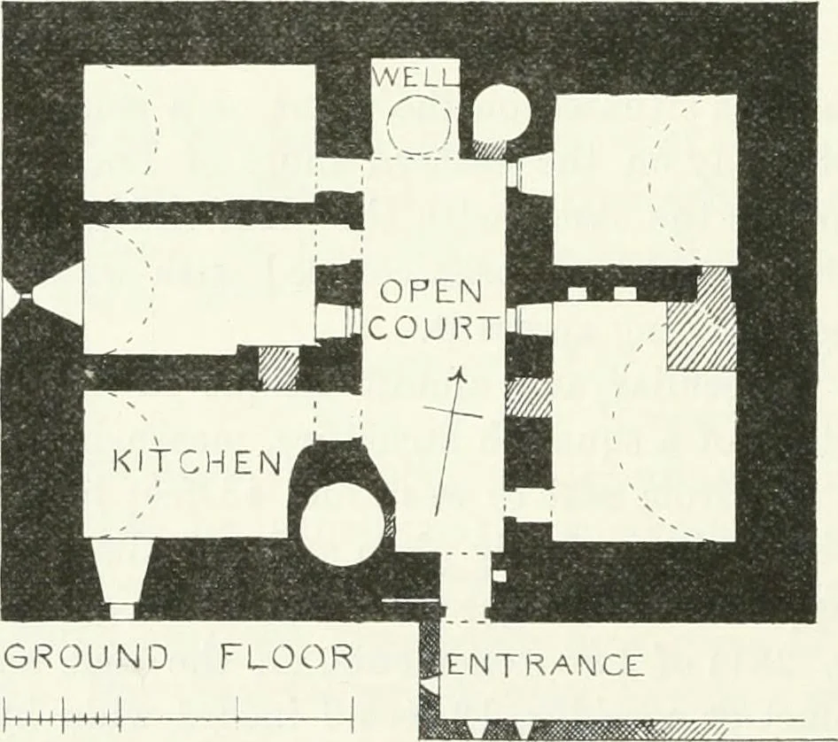 An illustration from The castellated and domestic architecture of Scotland, from the twelfth to the eighteenth century, 1887, leaf 381