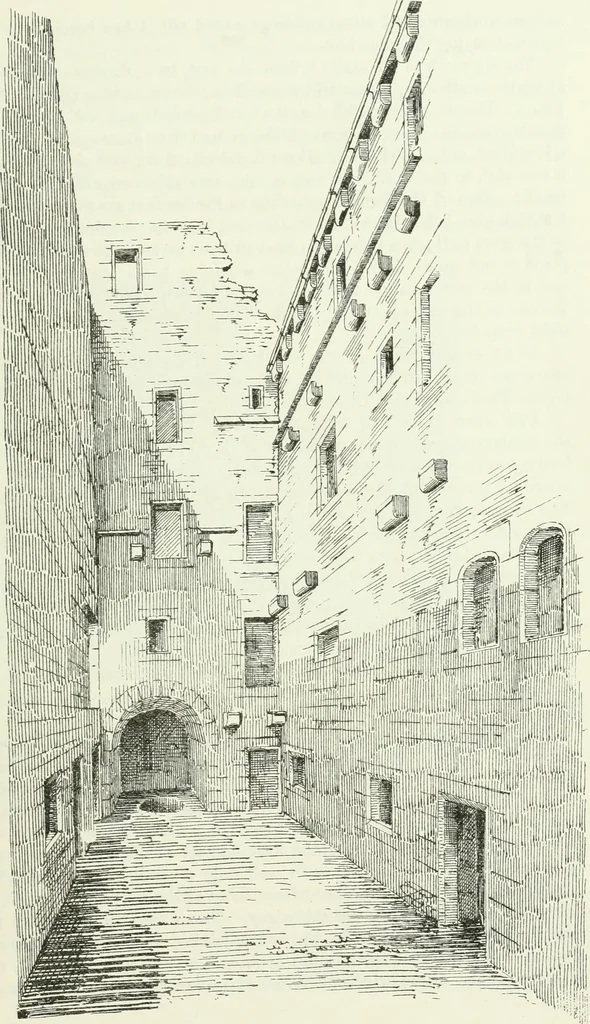 An illustration from The castellated and domestic architecture of Scotland, from the twelfth to the eighteenth century, 1887, leaf 382