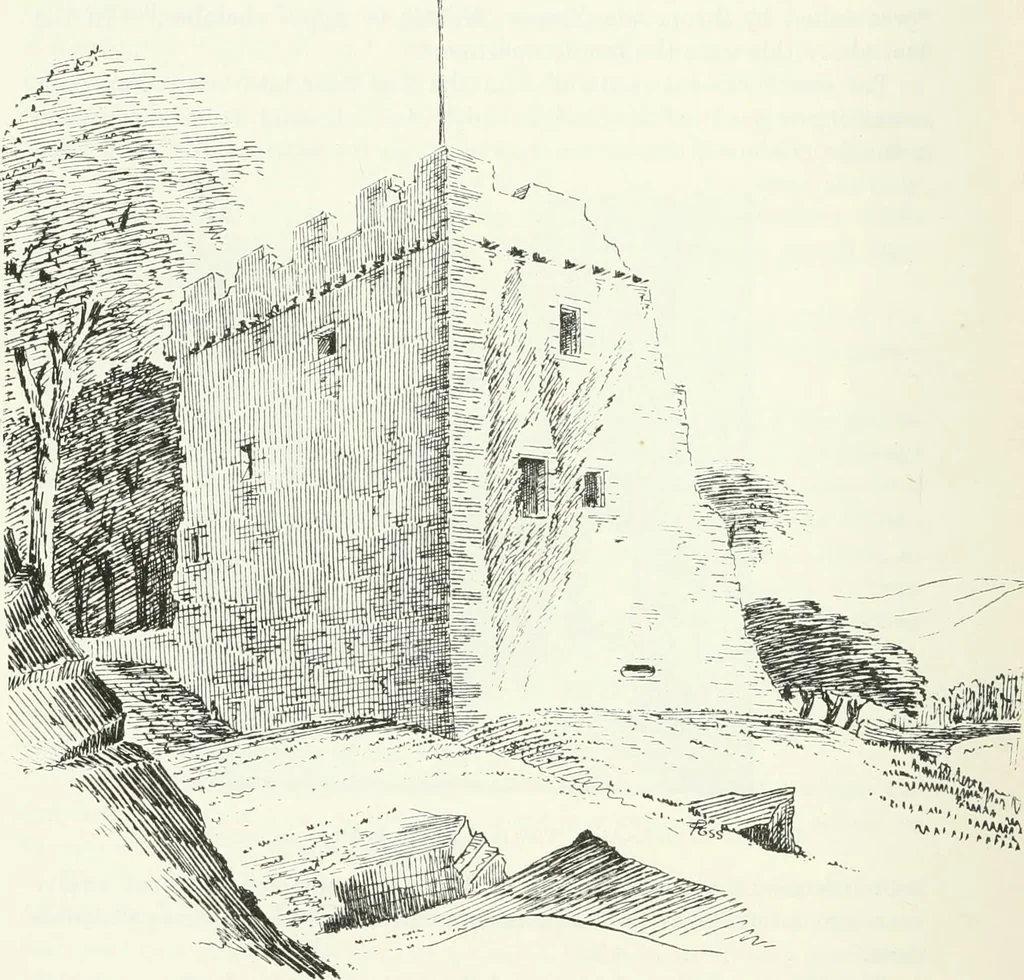 An illustration from The castellated and domestic architecture of Scotland, from the twelfth to the eighteenth century, 1887, leaf 385